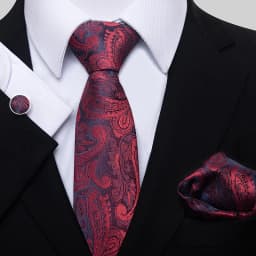 Fashion Brand Hot Sale Blue Plaid 8 cm Tie Pocket Squares Cufflink Set Necktie Men Wedding Accessories Fit Formal Party