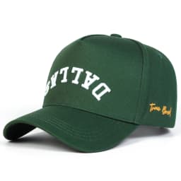 Unisex DALLAS Letter Embroidery Baseball Caps Spring and Autumn Outdoor Adjustable Casual Hats Hip Hop Hat Sunscreen Hat
