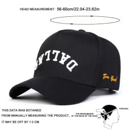 Unisex DALLAS Letter Embroidery Baseball Caps Spring and Autumn Outdoor Adjustable Casual Hats Hip Hop Hat Sunscreen Hat