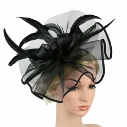 Women's Big Flower Fascinator Church Kentucky Derby Hat Royal Ascot Race Accessories Headbands Fascinator Bridal Tea Party