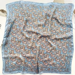 Head Scarf For Women Luxury Square Scarf Bandanna Spring/Summer Headband Hair Scarf Soft Stain Neckerchief For Dress Up You Look