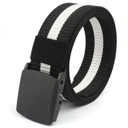 Men's Tactical Military Outdoor Combat Nylon Canvas Belt Buckle Strap Waistband