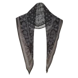 New Fashion Cashew Nut Silk Scarf Thin Bib Sunscreen Neckerchief Decoration High End Neck Clavicle Protection Spring Autumn
