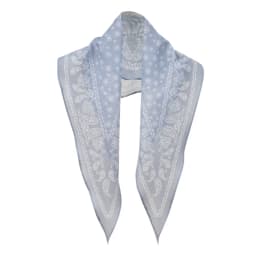 New Fashion Cashew Nut Silk Scarf Thin Bib Sunscreen Neckerchief Decoration High End Neck Clavicle Protection Spring Autumn