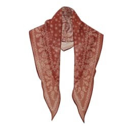 New Fashion Cashew Nut Silk Scarf Thin Bib Sunscreen Neckerchief Decoration High End Neck Clavicle Protection Spring Autumn