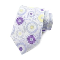 Luxury 8CM Mens Necktie Purple Color Stripes Floral Plaid Solid Dot Ties For Man Groom Neck Tie For Business Wedding Party