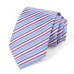Luxury 8CM Mens Necktie Purple Color Stripes Floral Plaid Solid Dot Ties For Man Groom Neck Tie For Business Wedding Party
