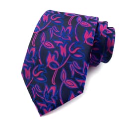Luxury 8CM Mens Necktie Purple Color Stripes Floral Plaid Solid Dot Ties For Man Groom Neck Tie For Business Wedding Party