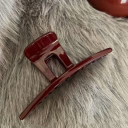 1PC Ancora Red Grab Clip Premium Sense New Clip Headdress Hair Clip Female Back of Head Large Shark Clip Hair Accessories