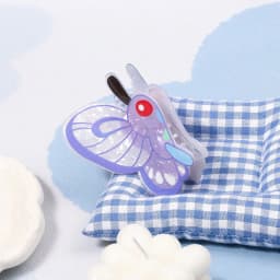 Pocket Monsters Butterfly Hair Claw Clips Cartoon Anime Design for Women & Girls Valentine Gift