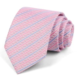 50 Colors Luxury 8CM Mens Necktie Pink Color Stripes Floral Plaid Solid Ties For Man Groom Neck Tie For Business Wedding Party