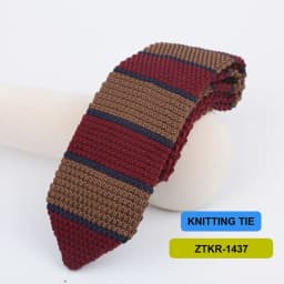 7cm Knitted Ties For Men Slim Fashion Neckties Striped Solid Plain Black Red Knit Tie Men Wedding Daily Casual Neck Cravatas