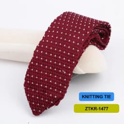 7cm Knitted Ties For Men Slim Fashion Neckties Striped Solid Plain Black Red Knit Tie Men Wedding Daily Casual Neck Cravatas