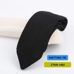 7cm Knitted Ties For Men Slim Fashion Neckties Striped Solid Plain Black Red Knit Tie Men Wedding Daily Casual Neck Cravatas