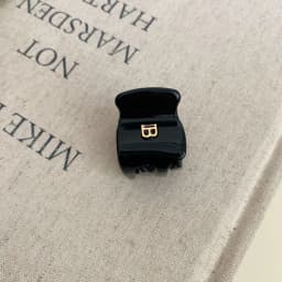 Korean Style of letter B Hairclaw for Women Acetic Acid Arc Grab Clip Girl High Ponytail Premium Hair Accessories Crab Hairpin