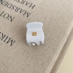 Korean Style of letter B Hairclaw for Women Acetic Acid Arc Grab Clip Girl High Ponytail Premium Hair Accessories Crab Hairpin