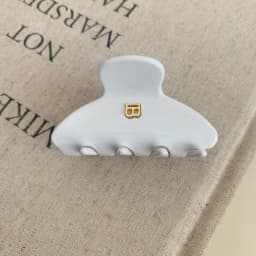 Korean Style of letter B Hairclaw for Women Acetic Acid Arc Grab Clip Girl High Ponytail Premium Hair Accessories Crab Hairpin