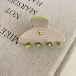 Korean Style of letter B Hairclaw for Women Acetic Acid Arc Grab Clip Girl High Ponytail Premium Hair Accessories Crab Hairpin