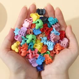 30Pcs/Bag 1.5cm Woman Mini Hair Claws Colorful Crab Hair Clips for Girls Baby Sweet Hairpins Hair Accessories Barrettes Gift