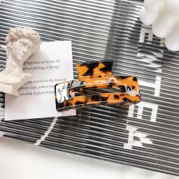 Vintage Acetate Leopard Print Acrylic Hairpins Hair Clip Crab Hair Claws For Women Girl Hair Accessories Headdress Party Gifts