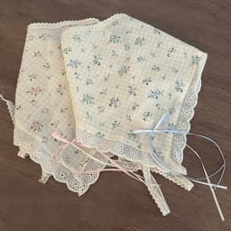 Summer Fresh Lace Hair Band, Silk Scarf, Hair Accessory, Retro Country Style Headwear, Bohemian Style, Travel to the Seaside