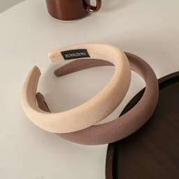 2024 New Solid Color Thick Sponge Hairband Women's Girls Elegant Head Band Makeup Face Wash Hair Hoop Fashion Hair Accessories