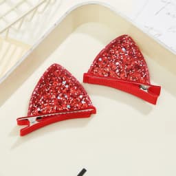 New Candy Colour Girls Hair Clips Cute Hundred Princess Cat Ears Duckbill Clip Cartoon Barrettes Headdress Hair Accessories