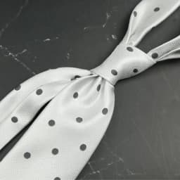 2025 New Arrival Brown Necktie Men Business Formal Striped Cartoon Neck Ties 8cm White Green Polka Dot Tie Tuxedo Wedding Cravat