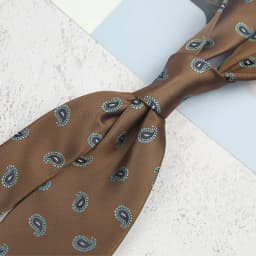 2025 New Arrival Brown Necktie Men Business Formal Striped Cartoon Neck Ties 8cm White Green Polka Dot Tie Tuxedo Wedding Cravat