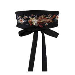 Chinese Traditional Embroidery Waistband Ethnic Style Hanfu Dress Decor Wide Waist Belt Lady Elegant Corset Tie Belt 2025