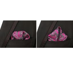 46 Colors Men's Handkerchief Floral Paisley Dot Hankies Hanky Business Pocket Square Chest Towel 25*25CM