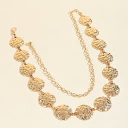 Elegant Ladies Metal Waist Gold Chain Belt Round Irregular Body Chain Sexy Accessory Beho Adjustable Belts For Women Punk