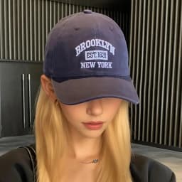 Adjustable Brooklyn NY Logo Embroidered Baseball Cap For Women & Men, Lightweight And Breathable Sport Cap