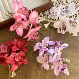 1pc Thai Orchid Hairpin Head Flower, Fairy Flower Headwear, Bride Bridesmaid Hair Coiled Side Clip, Suitable for Vacation