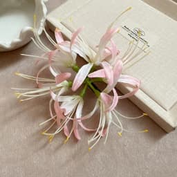 Yellow Fabric Flower Hairpins for Women Glass Beads Petal Tassel Spring Clips Sweet Romantic Hairgrips Holiday Hair Accessories