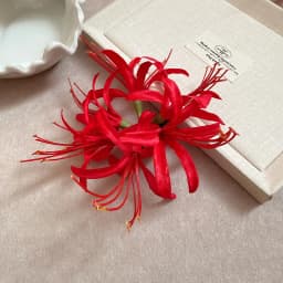 Yellow Fabric Flower Hairpins for Women Glass Beads Petal Tassel Spring Clips Sweet Romantic Hairgrips Holiday Hair Accessories
