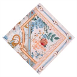 130CM Silk Scarf Women Flowers Print Stoles Square Scarves Wraps Large Bandana Kerchief Hijabs Female Foulards Female Bow Ties