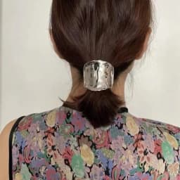 Horsetail Holder Retro Metal Lava Hairpin Korean Hair Accessories Ponytail Holder Head Bands Headwear Hair Ties Women Lady Girl