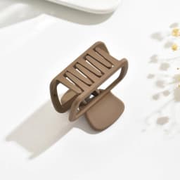 2pcs Women's Square Lightweight Hair Claw Clip Fashionable Elegant Hair Accessory Clip Suitable Hair Styling Makeup