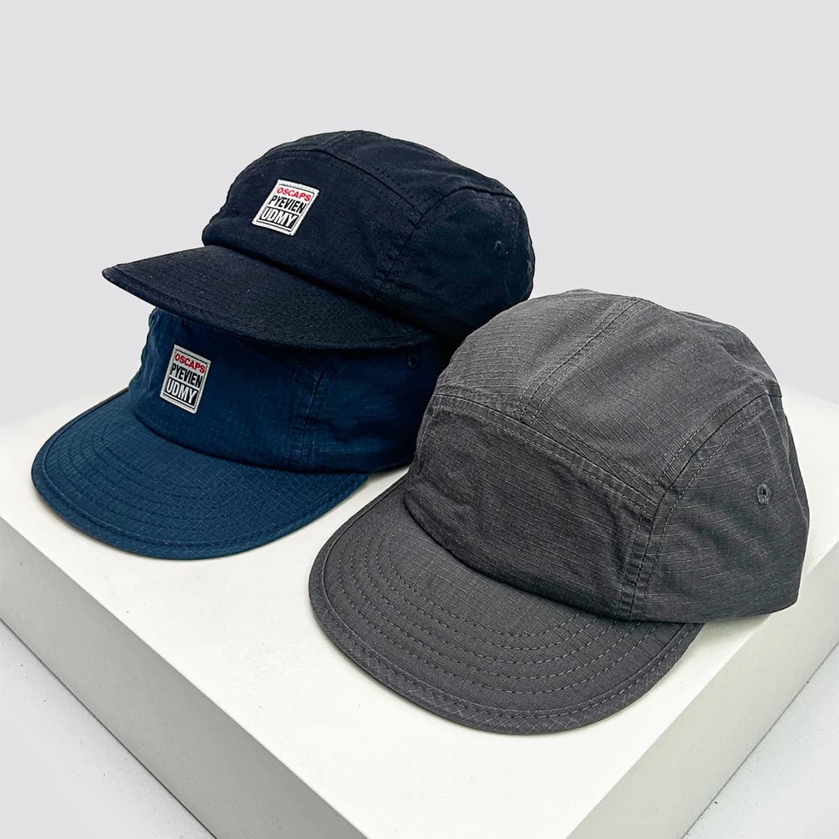 New Unisex PATCH Letters Solid Baseball Hats Flat Eaves Breathable Street Sunshade Peaked Caps Versatile American Fashion Retro
