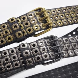 High Quality Hollow Rivet Designer Belt For Men And Women Gothic Accessories personality Punk Style Ideal choice for Gift Jeans
