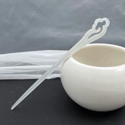 1pc Lily of the Valley Hairpin For Women At the Back of the Head Coiled Hair Hairpin Ancient Style Jade Hairpin Cheongsam Hanfu