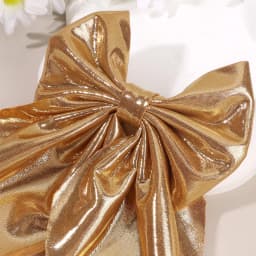 Large Size Satin Bow Hair Clip Gold Glossy Satin Butterfly Hairpin Smooth Surface Large Bow Accessories Headwear For women Girl
