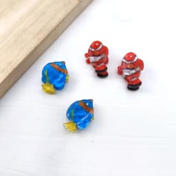 2/10PCS Personalized Animals Hairpin Acetate Animal Hair Clip Cartoon Fish Mini Hair Claw Hair Accessories Seashell Girls