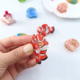 2/10PCS Personalized Animals Hairpin Acetate Animal Hair Clip Cartoon Fish Mini Hair Claw Hair Accessories Seashell Girls