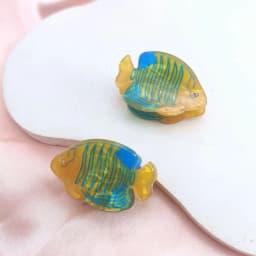 2/10PCS Personalized Animals Hairpin Acetate Animal Hair Clip Cartoon Fish Mini Hair Claw Hair Accessories Seashell Girls