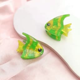 2/10PCS Personalized Animals Hairpin Acetate Animal Hair Clip Cartoon Fish Mini Hair Claw Hair Accessories Seashell Girls