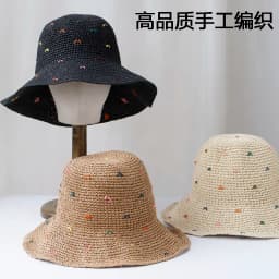 2025 NEW Women Sun Hat Wide Large Brim Beach Hats Womens Summer Straw Hat Foldable Sun Hat Chapeau Femme Beach UV Protection Cap
