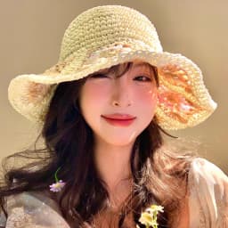 NEW Women Sun Hat LACE FLOWER Wide Large Brim Beach Hats Womens Summer Straw Hat Foldable Chapeau Femme Beach UV Protection Cap