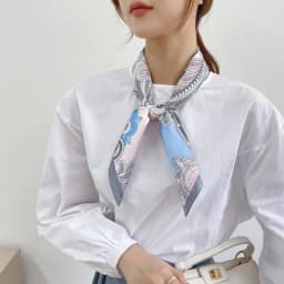 70cm Hair Print Silk cool Feeling Scarf For Women Fashion NeckTie Hand Bag Foulard Wrist Kerchief Shawl Wraps Hajib Lady
